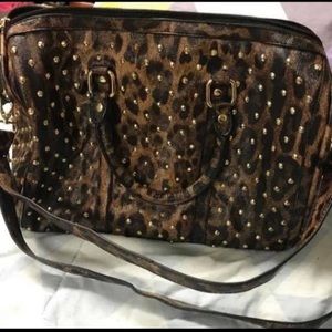 Cheetah Studded Purse